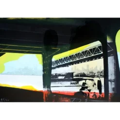 SOULIÉ Tony - Lithographie originale " West Coast VI " 32x48cm