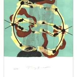 SOULIÉ Tony - Lithographie originale " Arc " 90x76cm