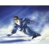SPAHN Victor - Lithographie originale "Le surfeur" 21x29cm