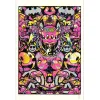 Speedy Graphito - HPM Acrylique et sérigraphie (unique) "Urban Love" 78x49cm - 2017