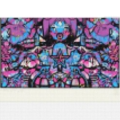 Speedy Graphito - HPM Acrylique et sérigraphie (unique) "Urban Karma" 78x49cm - 2017
