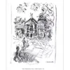 TERECHKOVITCH Kostia - Lithographie signée au crayon "Famille Legeult à Glos" 27x21cm - 1961