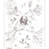 TERECHKOVITCH Kostia - Lithographie "Composition" 27x21cm - 1963 - Signée à l'encre