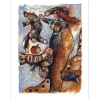 TOBIASSE Théo - Lithographie originale "L'oiseau prophète" 92x69cm