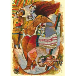 TOBIASSE Théo - Lithographie / Gravure au carborundum "Sarah" 105x72cm