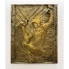 TOFFOLI Louis - Bas-Relief original en Bronze "Le Maréchal-Ferrant" 64x51cm - 1986