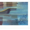 TOFFOLI Louis - Lithographie originale "Transparence" 45x56cm - 1987