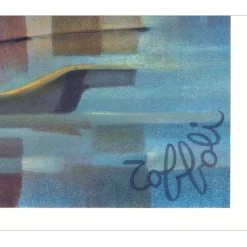 TOFFOLI Louis - Lithographie originale "Transparence" 45x56cm - 1987