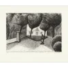 TOPOR Abram - Lithographie originale "La promenade" 31x39cm