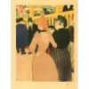 TOULOUSE-LAUTREC Henri - Lithographie "Au Moulin Rouge" 76x54cm