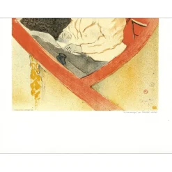 TOULOUSE-LAUTREC Henri - Lithographie originale "La grande Loge" - 71x52cm - 1964 - MOURLOT