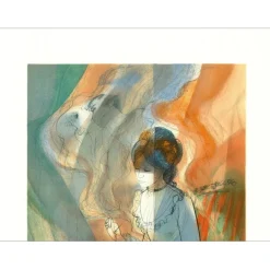 VALADIÉ Jean-Baptiste - Lithographie originale "Penelope" - 74x52cm - 1976