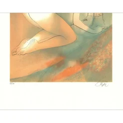 VALADIÉ Jean-Baptiste - Lithographie originale "Vénus callipyge" - 74x52cm - 1976