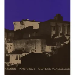 VASARELY Victor - Catalogue, ouvrage  " Musée Vasarely, Gordes/Vaucluse  "