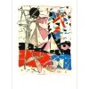 VENARD Claude - Lithographie originale sur papier Japon "Voilier" - 75x53cm