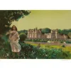 VERNET-BONFORT Robert - Lithographie originale "Château d'Ussé" 54x75cm - Ex 1/250