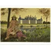 VERNET-BONFORT Robert - Lithographie originale "Château de Chambord" 54x75cm - Ex 1/250