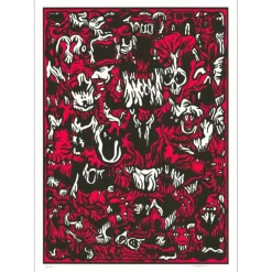VERSCHAERE Fabien - Lithographie originale "Mister Castle" 112x79cm - 2018