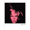 WARHOL Andy - Sérigraphie "Andy Warhol Autoportrait" 57x39cm - 1995