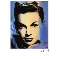 WARHOL Andy - Sérigraphie "Judy Garland II" 57x39cm - 1995