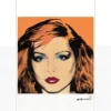 WARHOL Andy - Sérigraphie "Debbie Harry I" 57x39cm - 1995