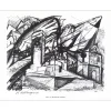 WAROQUIER Henry de - Lithographie signée au crayon "Espagne" 27x21cm - 1961