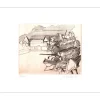 WEISBUCH Claude - Gravure originale "Le Concert à Rueil-Malmaison" 38x58cm