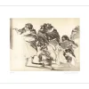 WEISBUCH Claude - Gravure originale "Le peintre et ses disciples" 50x66cm