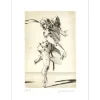 WEISBUCH Claude - Gravure originale "Hommage à Jacques CALLOT IV" 45x32cm - 2012