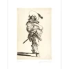 WEISBUCH Claude - Gravure originale "Le bourgeois gentilhomme" 66x50cm