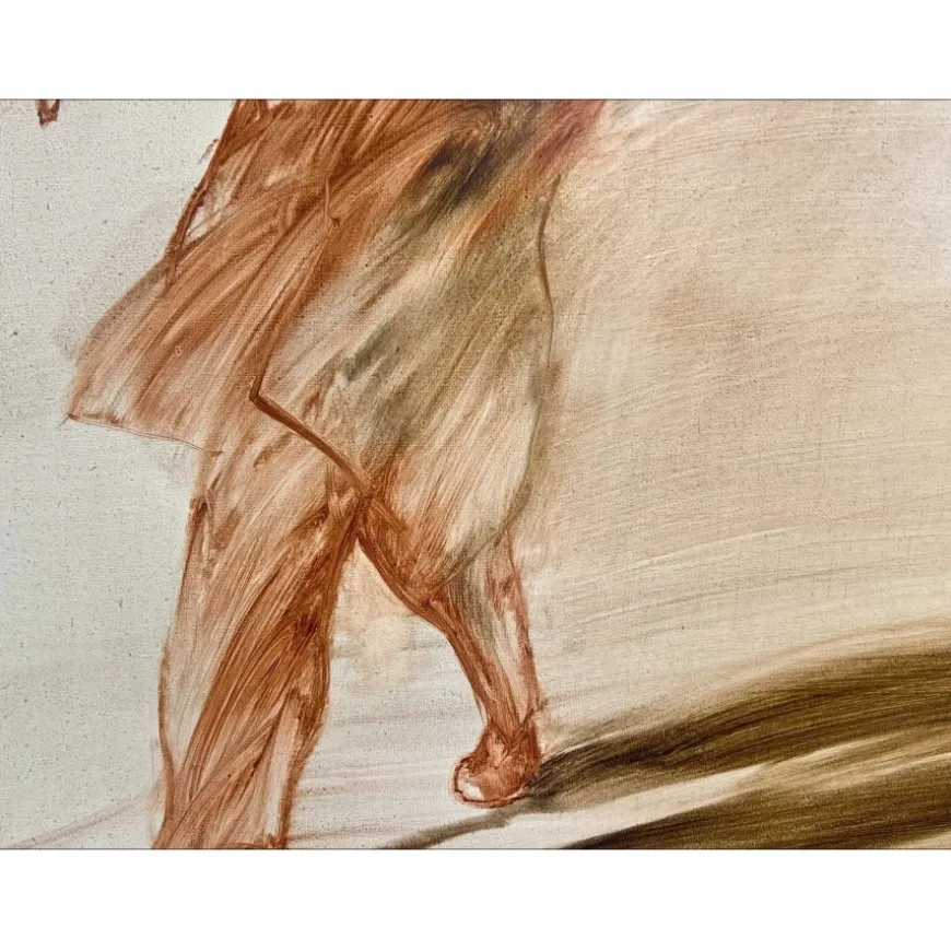 WEISBUCH Claude - Huile sur Toile "Le Violoniste" 46x38cm (8F)