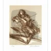 WEISBUCH Claude - Lithographie originale " Le Violoniste " 33x28cm