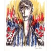 ZENDEL Gabriel - Lithographie originale "Portrait" 27x21cm - 1963