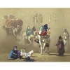 ZIANI Hocine - Lithographie originale "La rencontre" 56x76cm